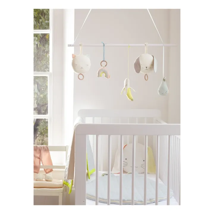 Hochet Banane en coton bio- Image produit n°1