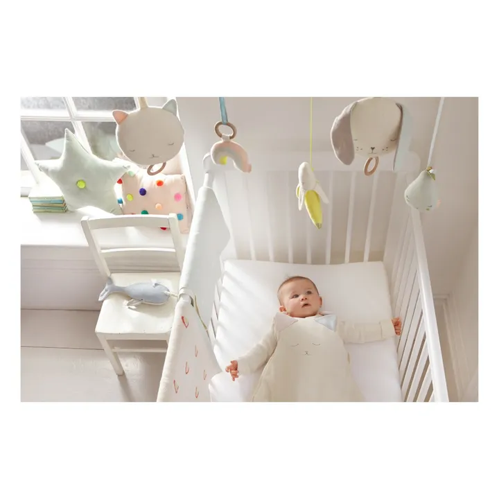 Hochet Banane en coton bio- Image produit n°3