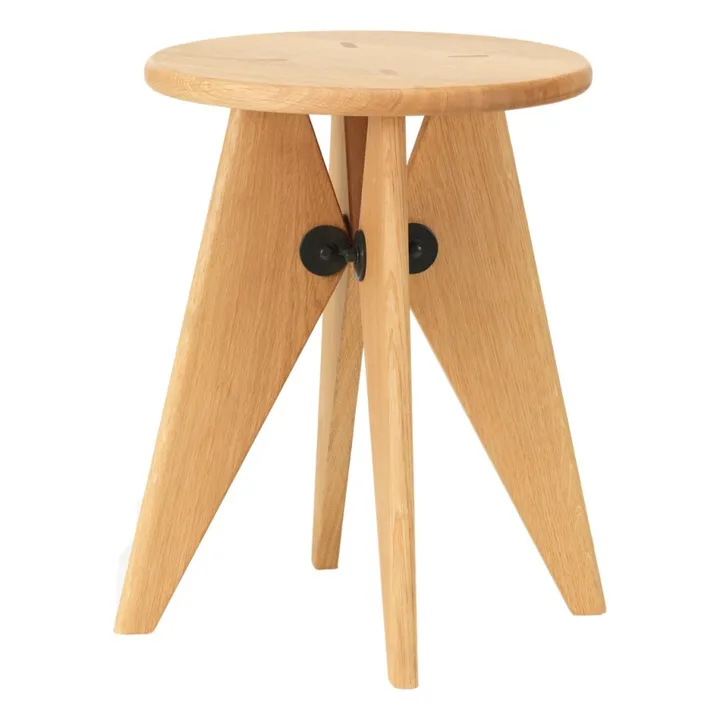 Tabouret Bois | Chêne massif- Image produit n°0