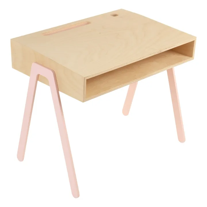 Bureau enfant | Rose- Image produit n°0