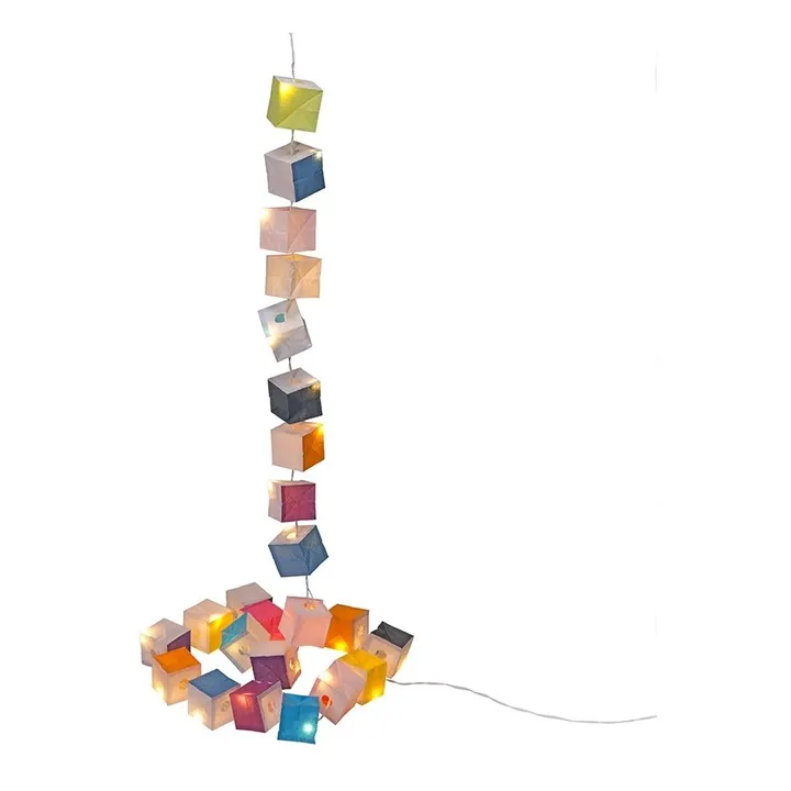 Ghirlanda cubi LED Multicolore- Immagine del prodotto n°0