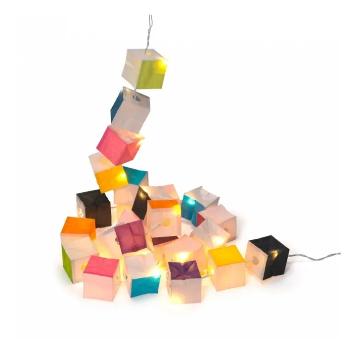 Ghirlanda cubi LED Multicolore- Immagine del prodotto n°2