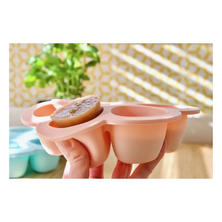 Moule multiportions en silicone - 6 x 90 ml | Rose pâle- Image produit n°1