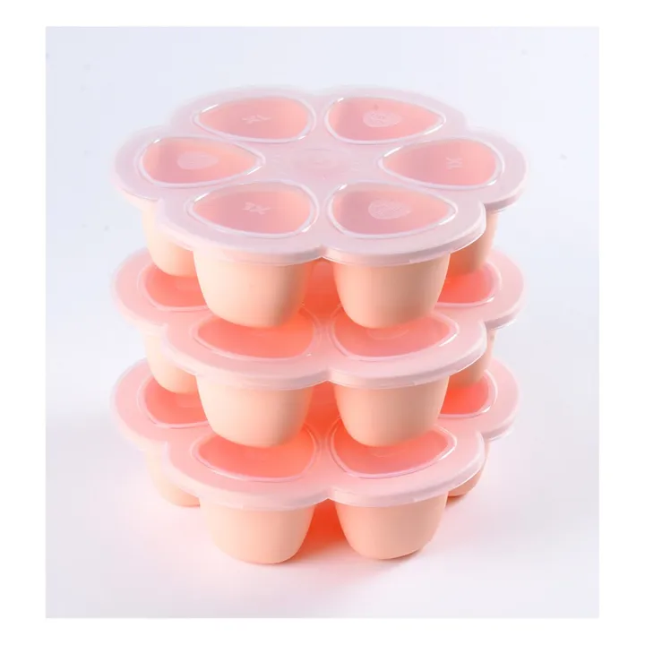 Moule multiportions en silicone - 6 x 90 ml | Rose pâle- Image produit n°2