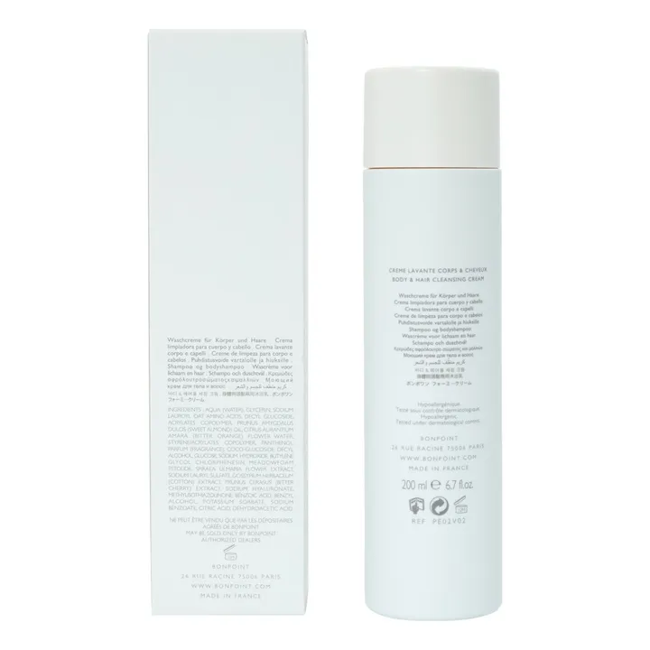 Foaming Cream Cleanser for Face, Body and Hair - 200 ml- Product image n°5