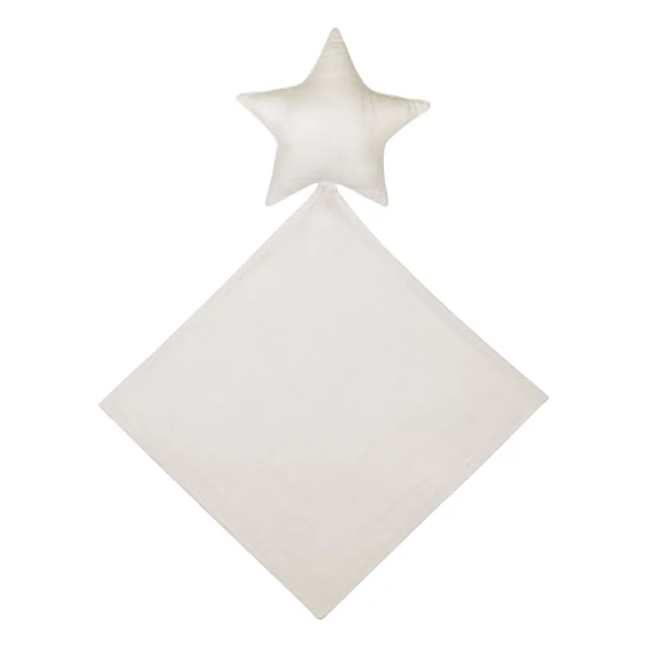 Organic Cotton Star Comforter | Natural S000- Product image n°0