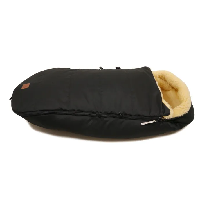 Premium Sheepskin Footmuff | Black- Product image n°6