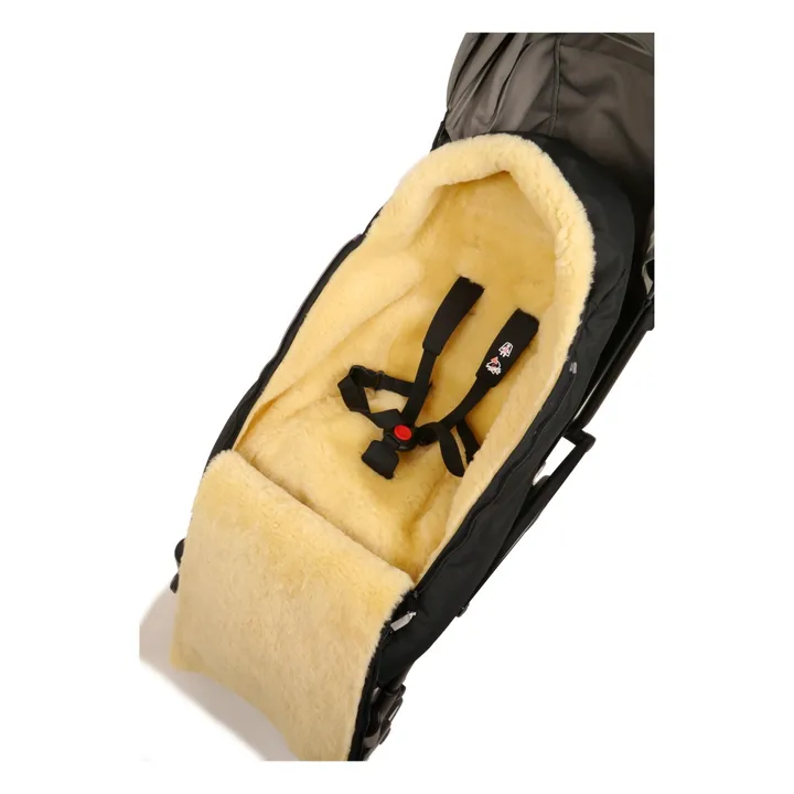 Premium Sheepskin Footmuff | Black- Product image n°15