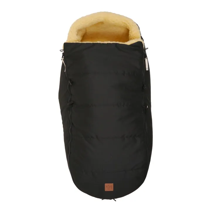 Premium Sheepskin Footmuff | Black- Product image n°3