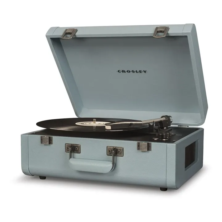 Platine vinyle Crosley Portfolio | Bleu gris- Image produit n°0