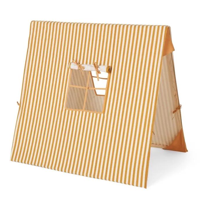 Striped tent | Mustard- Product image n°0