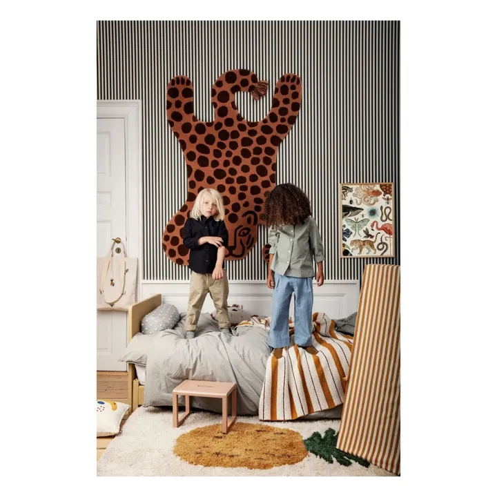 Striped tent | Mustard- Product image n°1