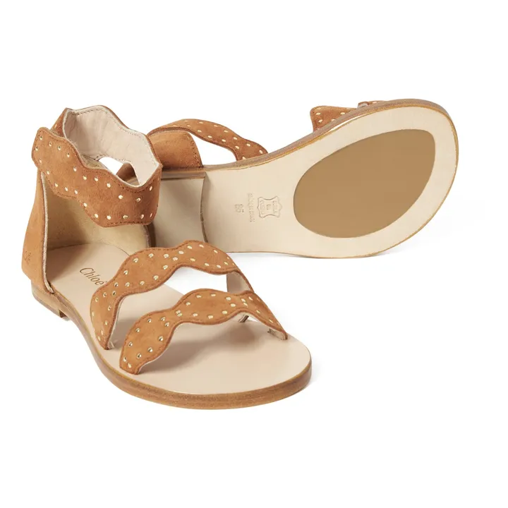 Sandalen | Kamelbraun- Produktbild Nr. 3