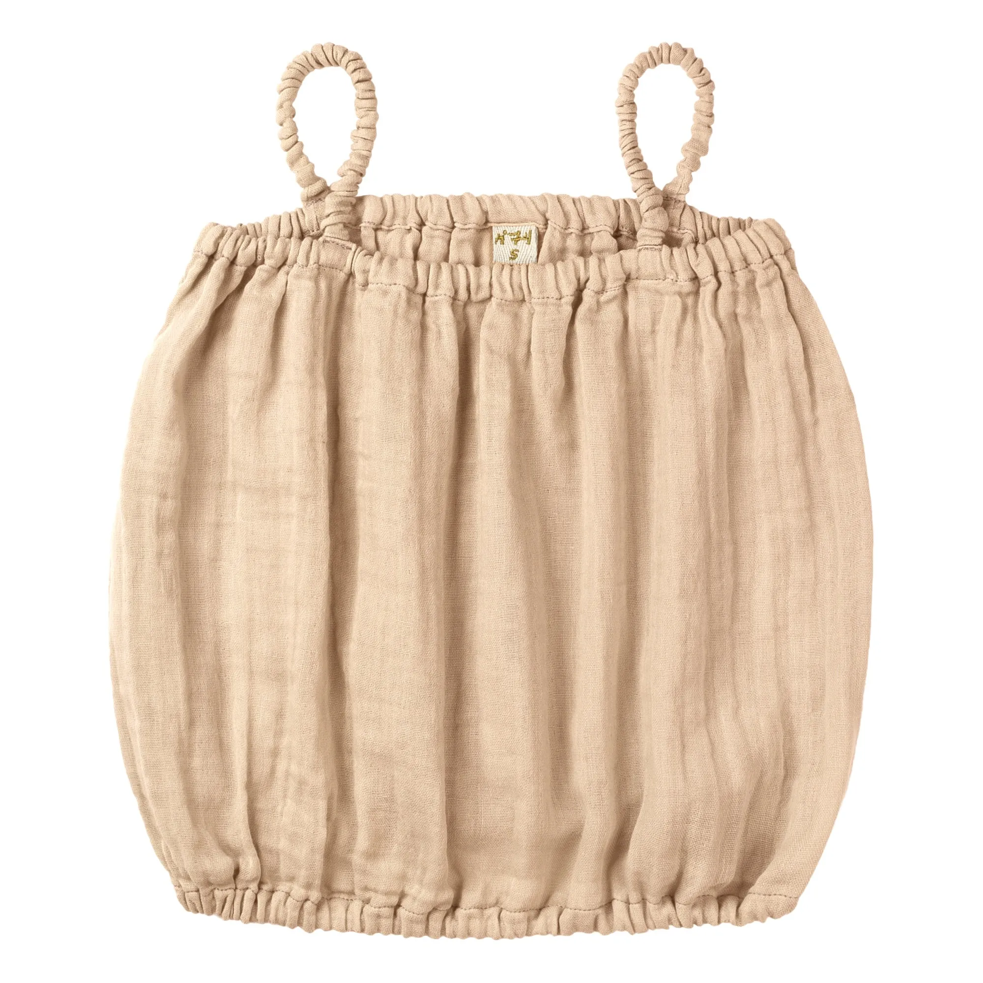 Chloe organic cotton top | Pale Peach S047- Product image n°0
