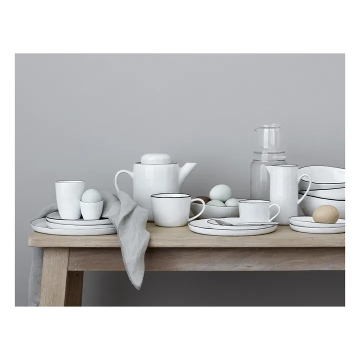 Coquetier en porcelaine Salt- Image produit n°1