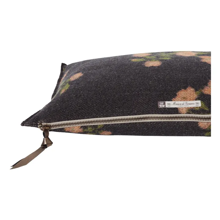 Coussin Vice Versa en lin wabi sabi | Les roses thé- Image produit n°2