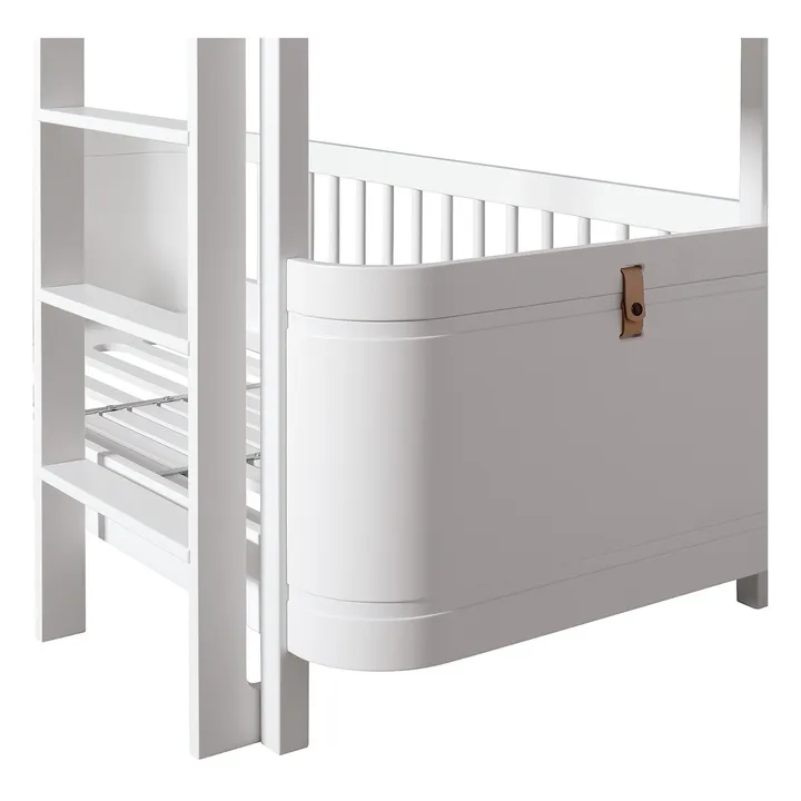 Lits superposés mi-hauteur Mini+ | Blanc- Image produit n°4