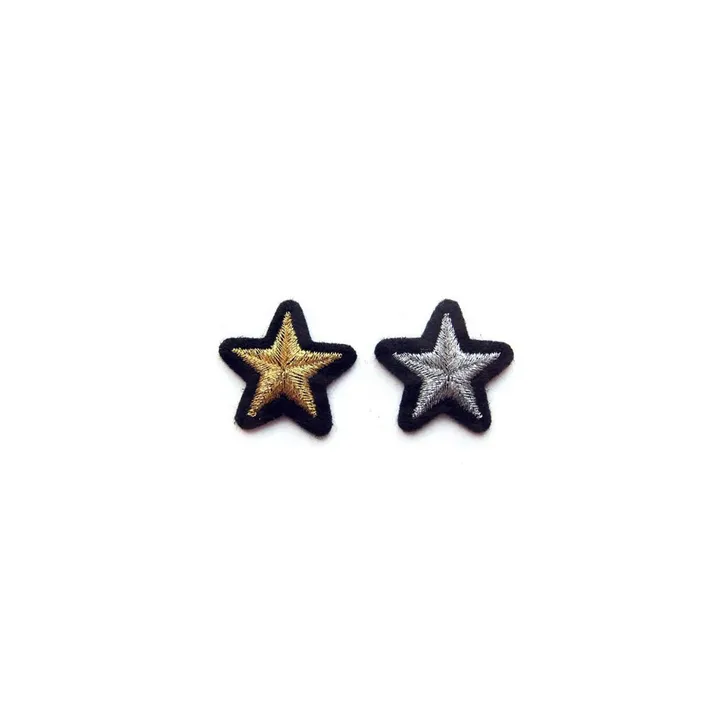 Conjunto de 2 escudos Estrella Dorado | Dorado- Imagen del producto n°0