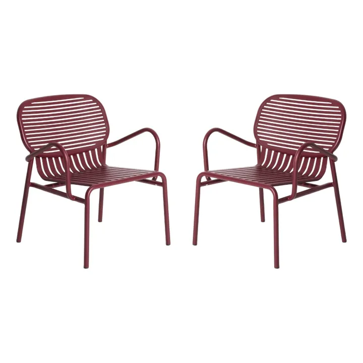 Fauteuil Week-end - Lot de 2 | Bordeaux- Image produit n°0