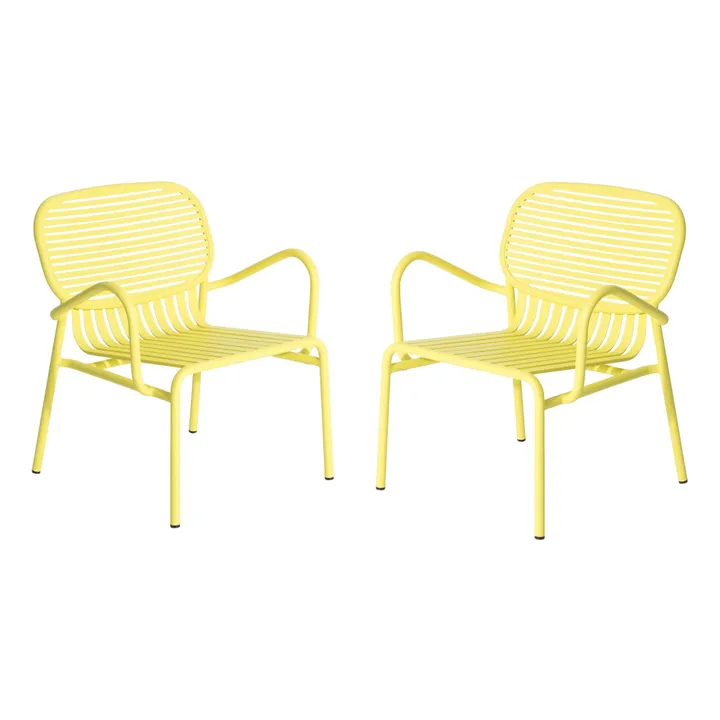 Fauteuil Week-end - Lot de 2 | Jaune- Image produit n°0