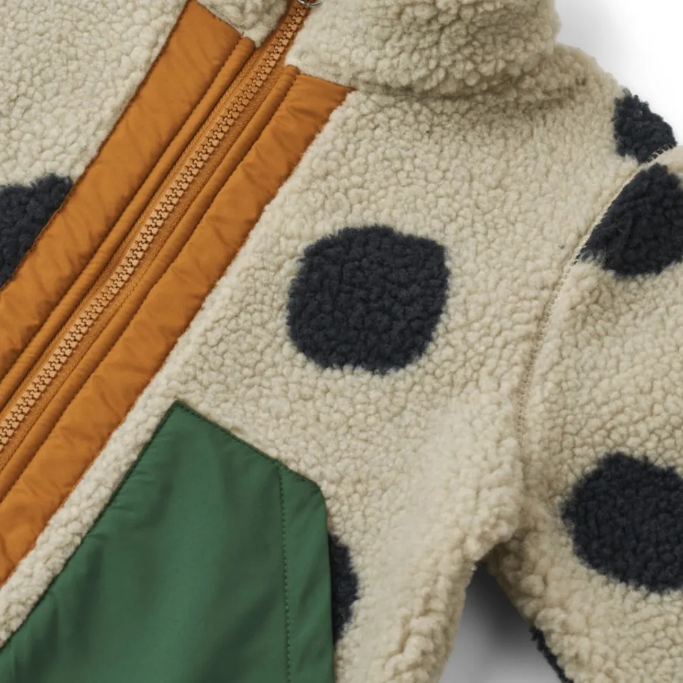 Veste Polaire Noam Fibres Recyclées | Ecru- Image produit n°3