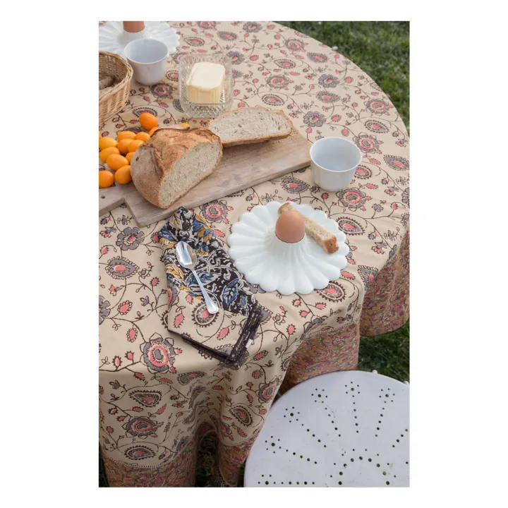 Nappe Carla en coton bio | Crème- Image produit n°5