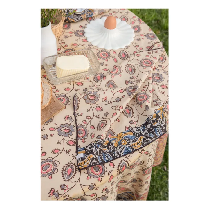 Nappe Carla en coton bio | Crème- Image produit n°2