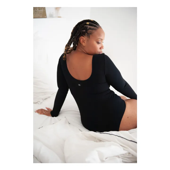 Body de lactancia | Negro- Imagen del producto n°4