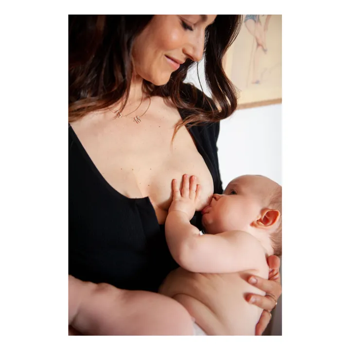 Body de lactancia | Negro- Imagen del producto n°1