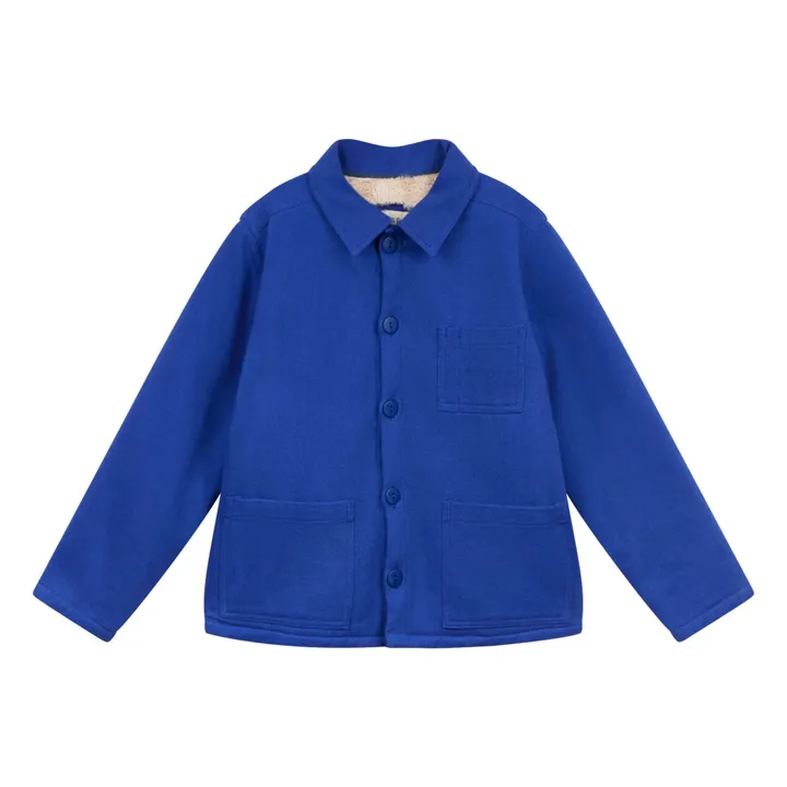 Veste Arsène Coton Bio | Bleu électrique- Image produit n°0