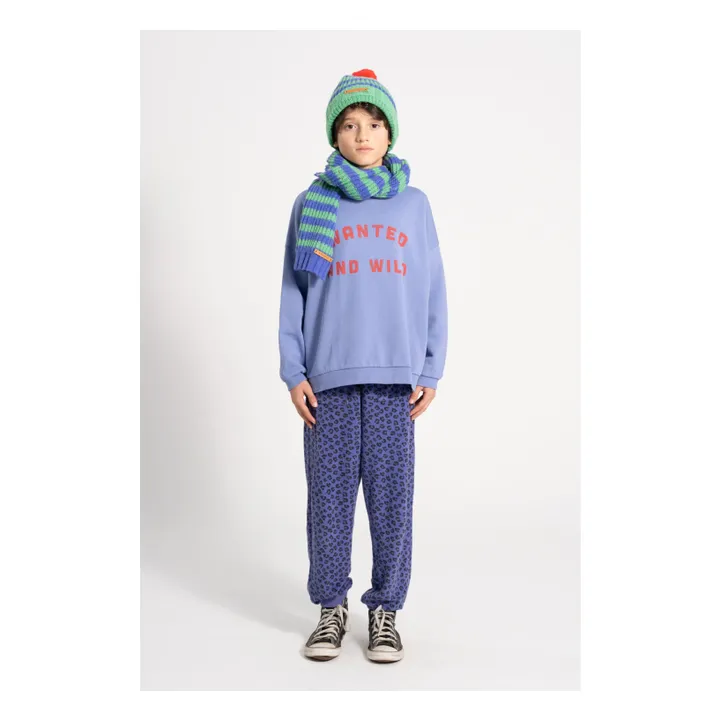 Sweatshirt Wanted And Wild Bio-Baumwolle | Violett- Produktbild Nr. 1