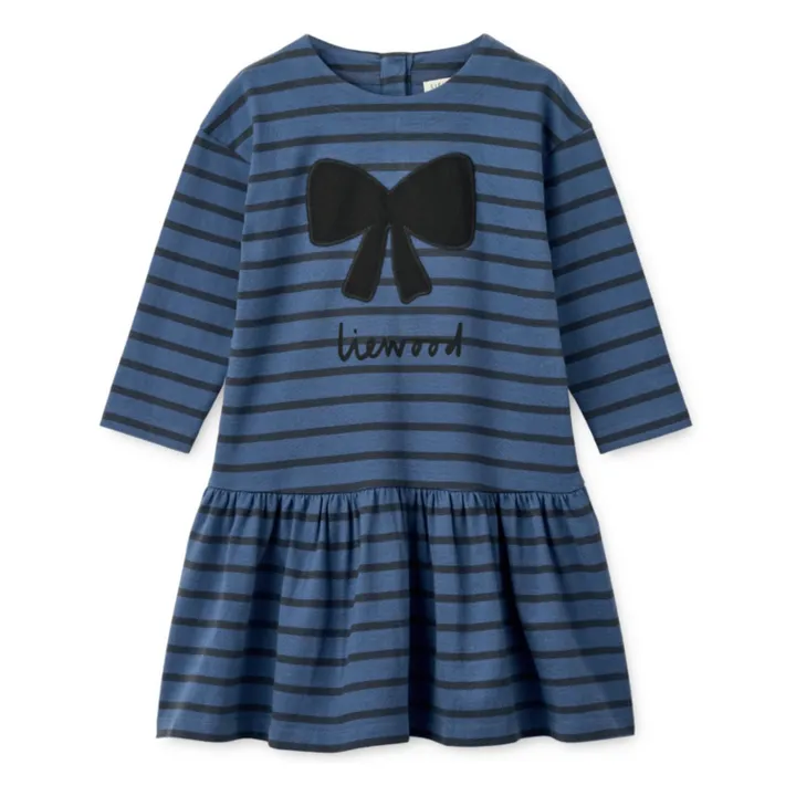 Robe Alberte Jersey | Bleu- Image produit n°0