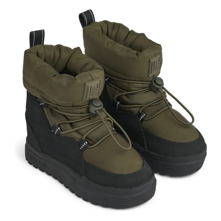 Stivali da neve Zoey | Verde militare- Immagine del prodotto n°1
