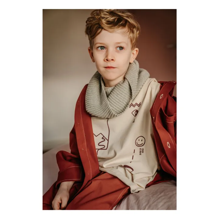 Snood de punto | Gris- Imagen del producto n°1