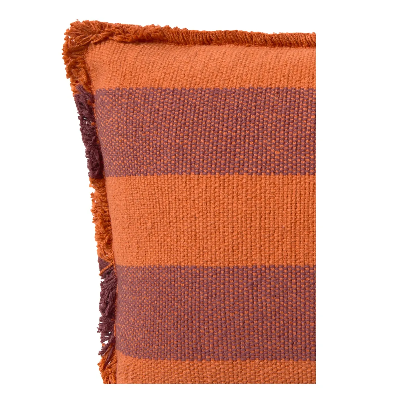 Coussin Rectangulaire Lines | Orange- Image produit n°4