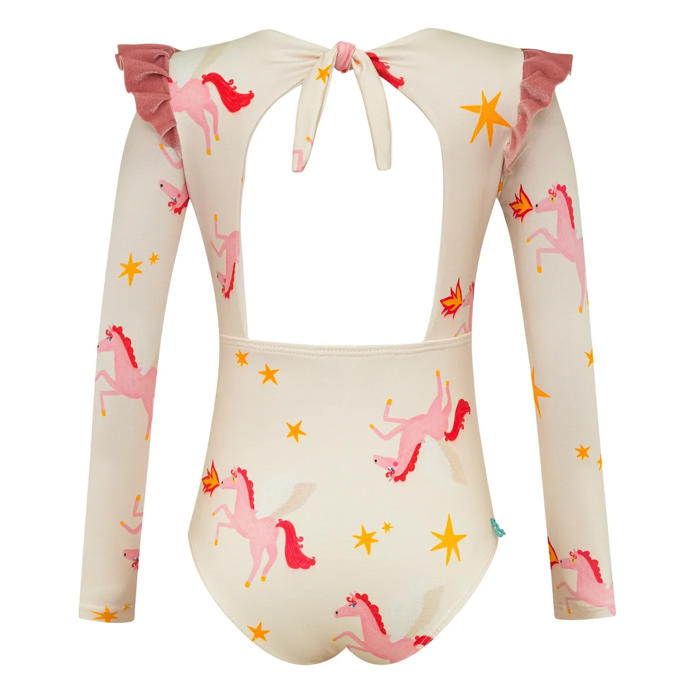 Maillot de Bain Manches Longues Pegases | Crème- Image produit n°3