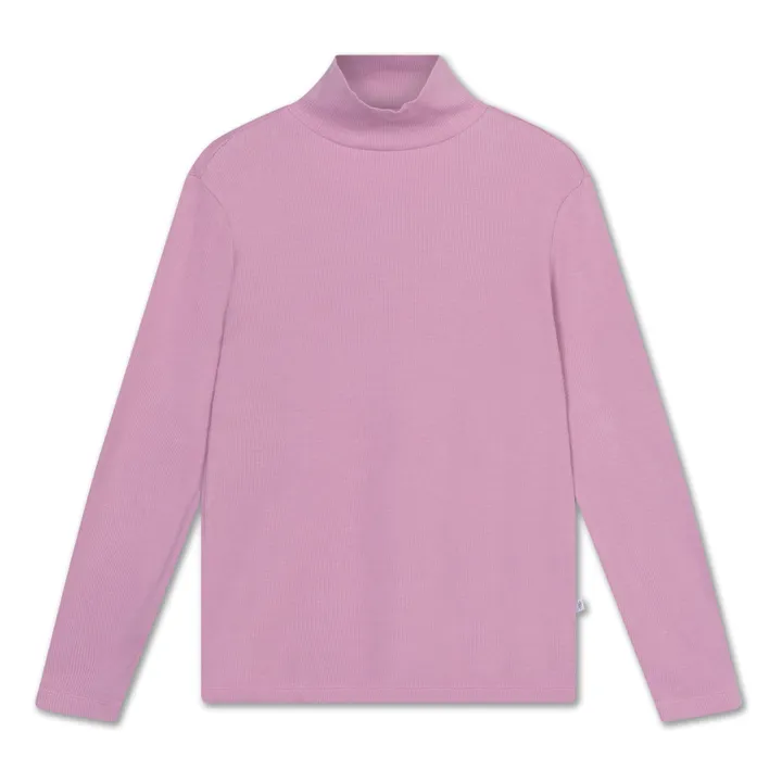 Camiseta interior de algodón ecológico | Malva- Imagen del producto n°0
