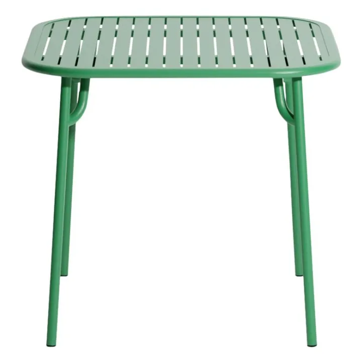 Tavolo quadrato da week-end | Verde menta- Immagine del prodotto n°0