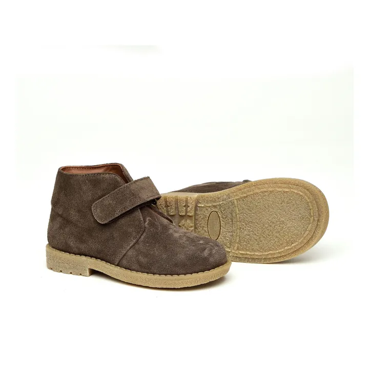 Boots Suede Scratchs | Brown- Product image n°1