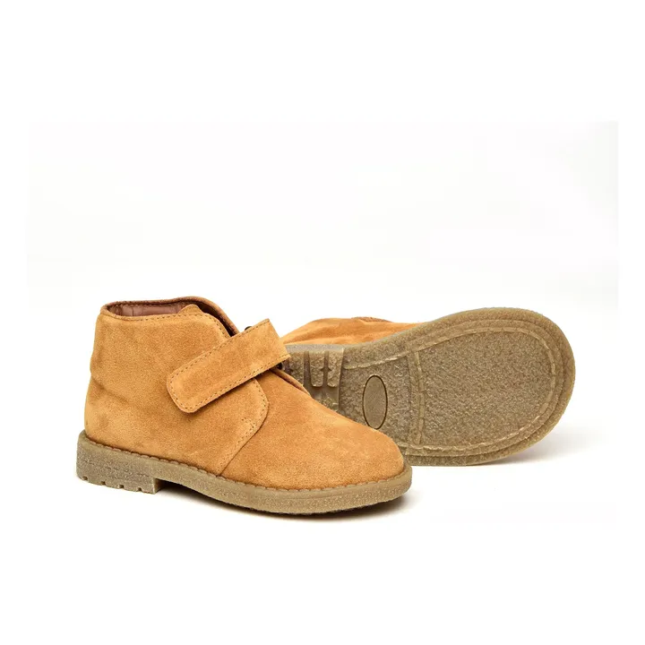 Boots Suede Scratchs | Camel- Product image n°1