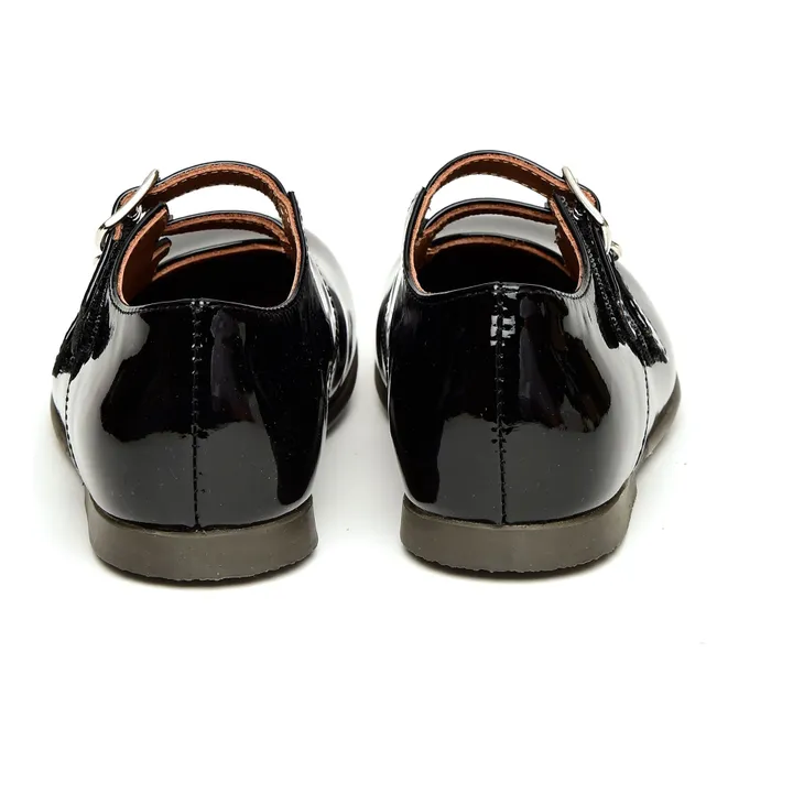 Ballerines Double Scratchs | Noir- Image produit n°2