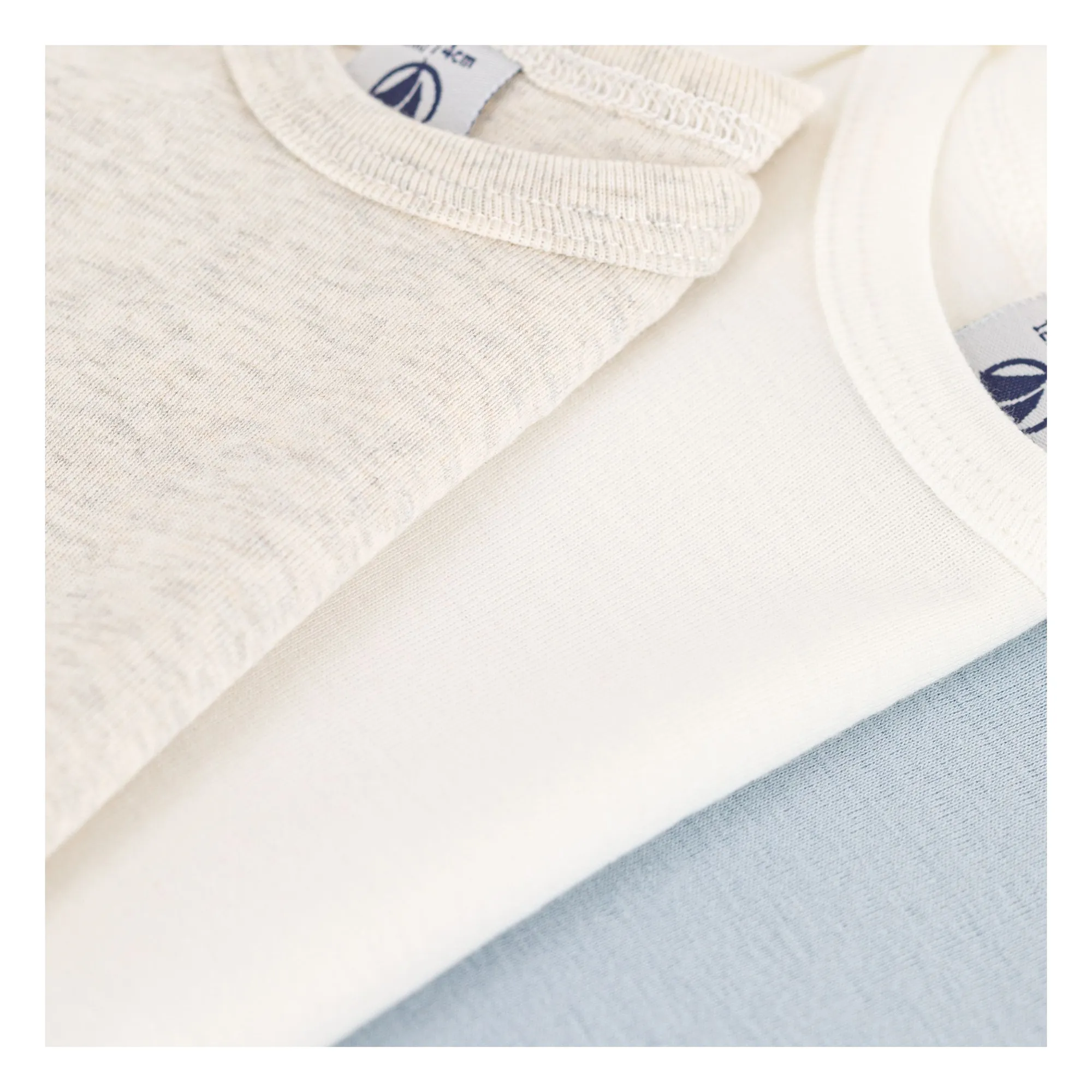 Lot 3 Bodies Unis | Bleu- Image produit n°1
