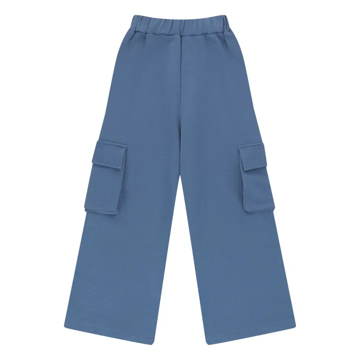 Pantalon Cargo Large | Indigo- Image produit n°0