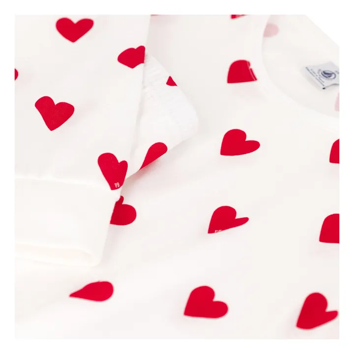 Conjunto de pijama Corazón - Colección Mujer | Blanco- Imagen del producto n°2