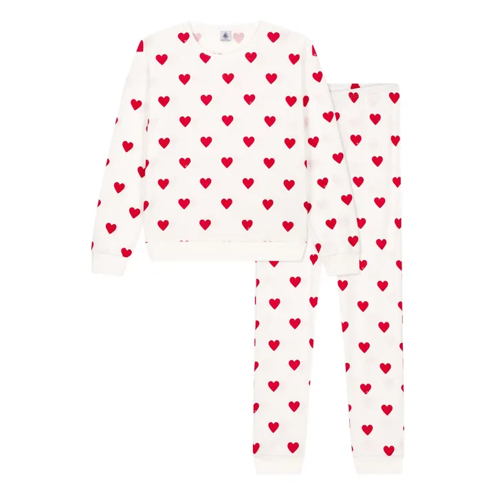 Conjunto de pijama Corazón - Colección Mujer | Blanco- Imagen del producto n°0
