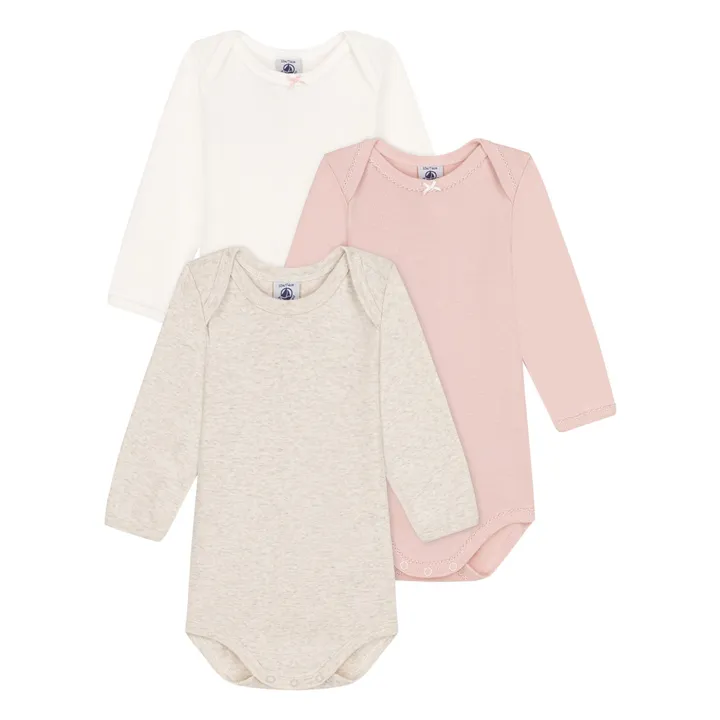 Lot 3 Bodies Nœuds | Rose- Image produit n°0