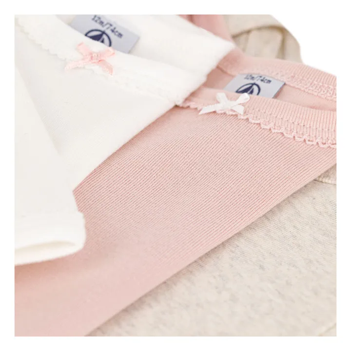 Lot 3 Bodies Nœuds | Rose- Image produit n°1