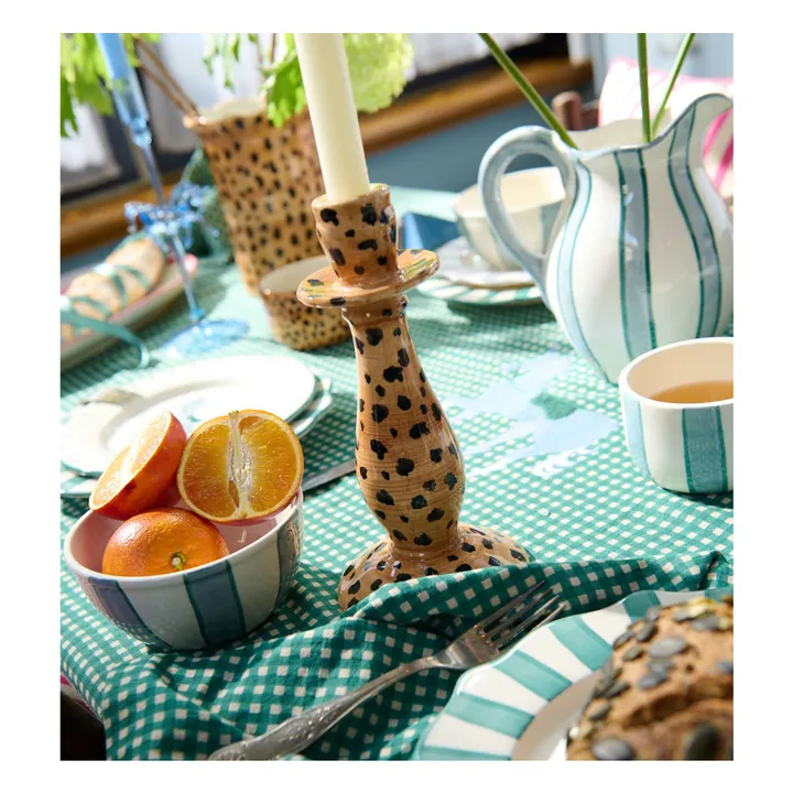 Candelabro de leopardo | Marrón- Imagen del producto n°1