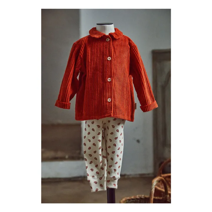 Camisa de pana Belladonna | Rojo- Imagen del producto n°2