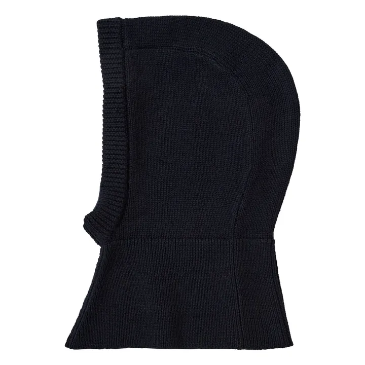 Kapuze aus Merinowolle | Navy- Produktbild Nr. 0